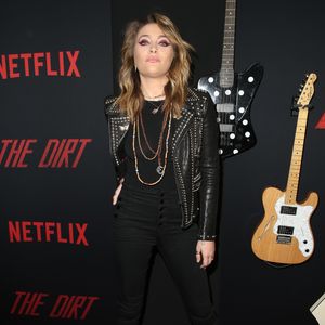 Paris Jackson à l'avant-première du film Netflix "The Dirt" au cinéma ArcLight dans le quartier de Hollywood, à Los Angeles, Californie, Etats-Unis, le 18 mars 2019. © Backgrid USA / Bestimage