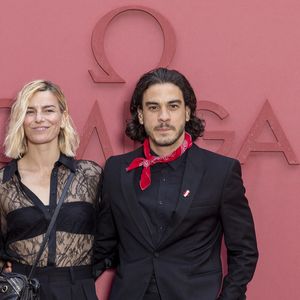 Fauve Hautot, Romain Guillermic -  Photocall  de la soirée d’ouverture  de la « Maison Omega » à l'hôtel de Poulpry, Maison des Polytechniciens pour les JO 2024 (Jeux Olympiques 2024)  à Paris, France, le 27 juillet 2024. © Olivier Borde - Jack Tribeca /Bestimage