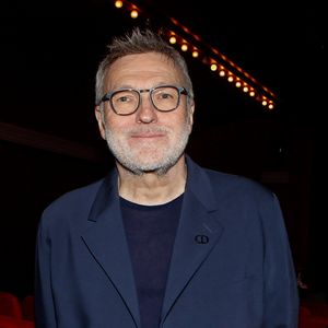 Exclusif Laurent Ruquier (auteur de la pièce) - Générale de la pièce "La Joconde parle enfin" écrite par L. Ruquier au théâtre de l'oeuvre à Paris, France, le 04 avril 2024. © Christophe Clovis / Bestimage