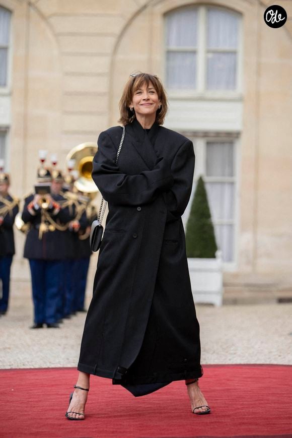 Sophie Marceau au Palais de l'Élysée à Paris, le 6 mai 2024. Photo : Eliot Blondet/ABACAPRESS.COM