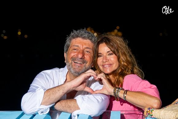 Philippe Warrin et sa femme Ingrid Chauvin lors d'une soirée en collaboration avec la marque de Rhum de JoeyStarr "Carnival" au restaurant Neptune à Monaco lors du 64ème Festival de Télévision de Monte Carlo le 14 juin 2025.

© Pierre Perusseau / Osuna / Bestimage