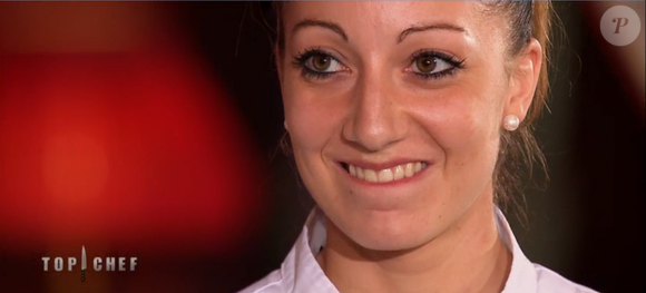 La finaliste Coline - "Top Chef 2016", la finale. Emission du 18 avril 2016 diffusée sur M6.