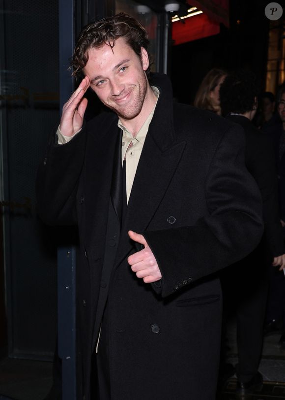Exclusif - Benjamin Voisin - Arrivées au dîner des nommés aux César 2026 au Fouquet's Paris le 9 février 2026.

© Denis Guignebourg / Bestimage