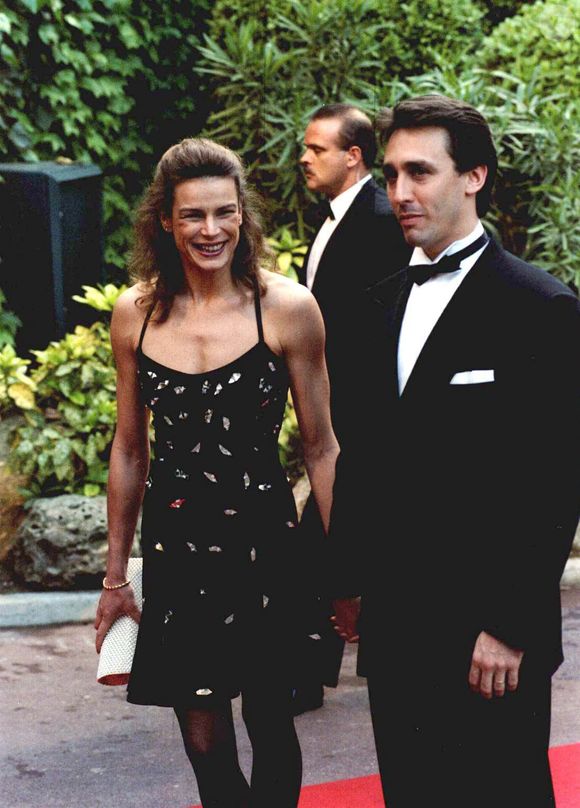 Daniel Drucruet et Stéphanie de Monaco durant les World Music Awards en 1996. Photo par AGENCE / BESTIMAGE