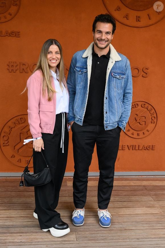 Amir Haddad et Lital Haddad assistent aux Internationaux de France 2024 à Roland Garros le 2 juin 2024 à Paris, France. Photo by Laurent Zabulon/ABACAPRESS.COM