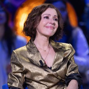 Exclusif - Tina Arena lors de l'enregistrement de l'émission "La Boîte à secrets", présentée par F.Bollaert et diffusée le 23 janvier sur France 3, dans les studios du Lendit à Saint-Denis, France, le 16 décembre 2025. © Cyril Moreau/Bestimage