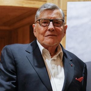 Exclusif - Jean-Claude Camus lors de la conférence de presse  pour la sortie du livre de JC.Camus "Pas né pour ça" à la mairie de Puteaux le 27 mai 2025.
© Christophe Clovis / Bestimage