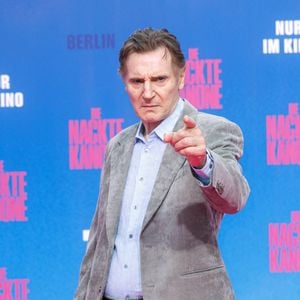 Liam Neeson - Première du film "Naked Gun" à Berlin, le 24 juillet 2025.  

Photo : AGENCE / BESTIMAGE