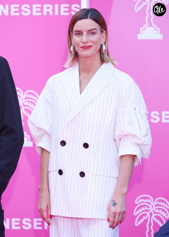 Fauve Hautot sur le pink carpet lors du festival Canneseries saison 8 au palais des festivals à Cannes le 27 avril 2025.

© Denis Guignebourg / Bestimage