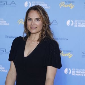 Melanie Maudran sur le tapis bleu du photocall de la soirée du 62ème Festival de Télévision de Monte-Carlo, à Monaco, le 17 juin 2023. © Denis Guignebourg/BestImage
