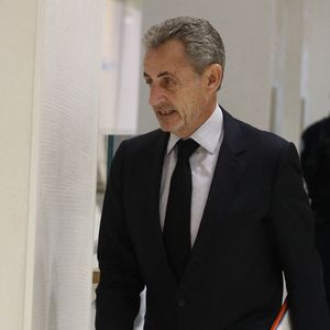 Nicolas Sarkozy - Arrivées au procès du financement libyen de Sarkozy le 6 février 2025.

© Christophe Clovis / Bestimage