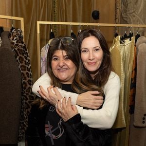 Exclusif - Mareva Galanter, Patricia Bitton - Présentation de la nouvelle collection de la marque Oud automne/hiver 2025-2026 dans les salons des restaurants Lafayette à Paris. le 3 février 2025.
© Jeremy Melloul / Bestimage