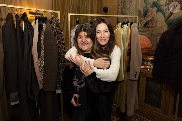 Exclusif - Mareva Galanter, Patricia Bitton - Présentation de la nouvelle collection de la marque Oud automne/hiver 2025-2026 dans les salons des restaurants Lafayette à Paris. le 3 février 2025.
© Jeremy Melloul / Bestimage