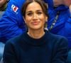 Le prince Harry et Meghan Markle ayant décidé de s'affranchir du Palais de Buckingham et de s'installer aux États-Unis, leurs enfants ont grandi Outre-Atlantique, loin des traditions de la monarchie anglaise...
Meghan Markle aux Invictus Games à Vancouver, au Canada. Backgrid USA / Bestimage