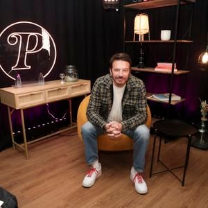 Samuel Le Bihan lors d'une interview exclusive pour "Purepeople"