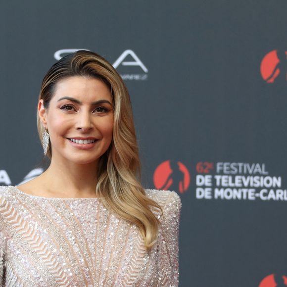 L'equipe de Danse avec les stars - Emmanuelle BERNE, Anthony COLETTE, Candice PASCAL, Yoann RIOU sur le tapis rouge du photocall de la cérémonie d'ouverture du 62ème Festival de Télévision de Monte-Carlo, à Monaco, le 16 juin 2023. © Cyril Dodergny/Nice Matin/BestImage