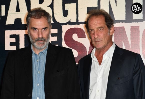 Xavier Giannoli, Vincent Lindon - Avant-première du film "D'argent et de sang" à l'Ugc Normandie à Paris le 11 octobre 2023. © Veeren/Bestimage