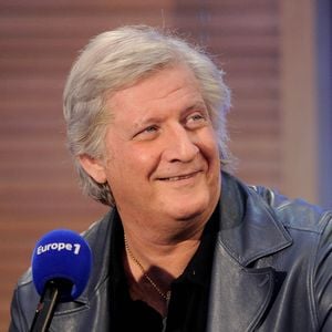 Patrick Sébastien invité de l'émission de Michel Drucker sur Europe 1 "Faites entrer l'invité" © Guillaume Gaffiot /Bestimage