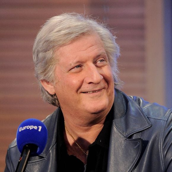 Patrick Sébastien invité de l'émission de Michel Drucker sur Europe 1 "Faites entrer l'invité" © Guillaume Gaffiot /Bestimage