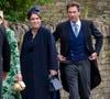 "Elle porte les prénoms de trois personnes que nous aimons et admirons, du passé comme du présent", a expliqué la fille d'Andrew et de Sarah Ferguson.

La princesse Eugenie d'York, enceinte, et son époux Jack Brooksbank aux côtés de la princesse Beatrice d'York et d'Edoardo Mapelli Mozzi lors du mariage de Peter Phillips et Harriet Sperling, à l'église All Saints de Kemble, le 6 juin 2026.

© GOFF  / BESTIMAGE