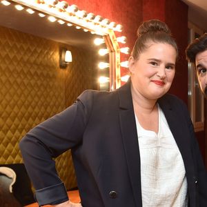 Elodie Poux et son mari Michel lors de son spectacle "Le syndrome du Playmobil" au Casino de Paris à Paris le 3 novembre 2021

Agence / Bestimage