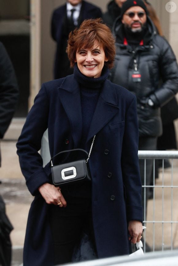Inès de La Fressange - Les célébrités au défilé Chanel "Collection Haute Couture Printemps/Eté 2025" lors de la Fashion Week de Paris (PFW), le 28 janvier 2025
© Christophe Clovis / Bestimage
