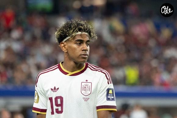 Lamine Yamal (Espagne) lors du match entre la France et l'Espagne, comptant pour la demi-finale de la Coupe du Monde de la FIFA 2026, au stade AT&T de Dallas, au Texas (États-Unis). SPP / PsnewZ / Bestimage
