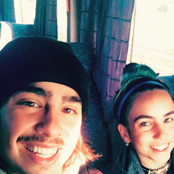 Inca Pagny et Ael Pagny, complices, sur un cliché partagé le 16 juillet 2026 sur Instagram.