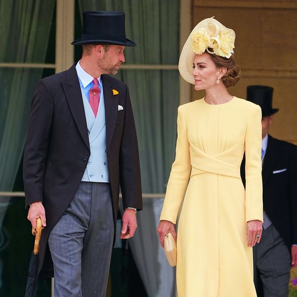 Dans un communiqué publié le 20 juin, elle a exprimé sa gratitude envers les services de  soins palliatifs pédiatriques et leur soutien aux familles.

Le prince William, prince de Galles, et Catherine (Kate) Middleton, princesse de Galles, lors de la Garden Party royale au palais de Buckingham, à Londres.
© ALPHA AGENCY / BESTIMAGE