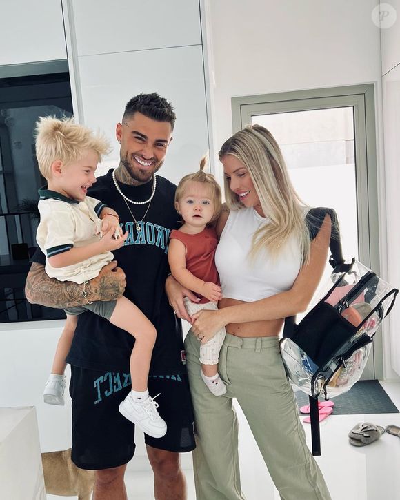 Jessica Thivenin et Thibault Garcia avec Maylone et Leewan sur Instagram.
Crédit : Instagram
