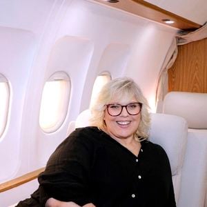 Exclusif - Laurence Boccolini et Jordan de Luxe lors de l'enregistrement de l'émission "Le Jet De Luxe" à Paris  
CEDRIC PERRIN / BESTIMAGE