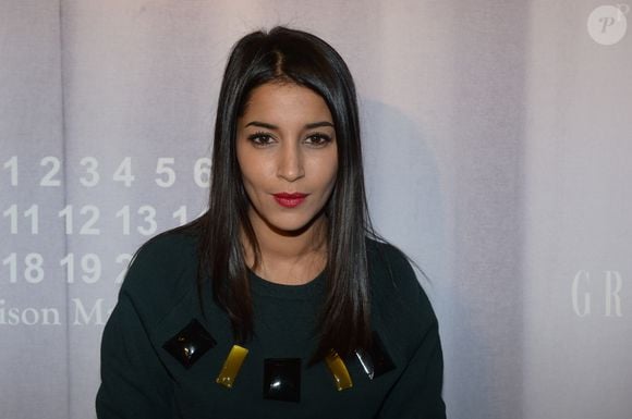 Leila Bekthi - Lancement de la collection Martin Margiela pour H&M a Paris le 14 Novembre 2012.
©RACHID BELLAK / BESTIMAGE