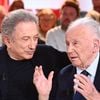 Michel Drucker et Philippe Bouvard - Enregistrement de l'émission Vivement dimanche au studio Gabriel, presentée par M.Drucker, diffusée sur France 3 le 9 octobre 2022.
© Guillaume Gaffiot / Bestimage