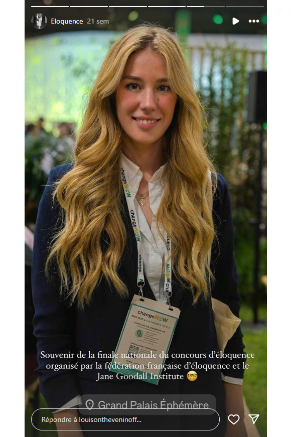 Louison Thevenin, Miss Champagne-Ardenne 2024 en route pour Miss France 2025.