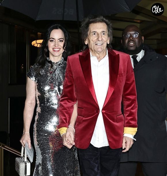 12 février 2026 - Célébrités au Gala des BAFTA Invest à l'Hôtel Chancery Rosewood Hotel 
Sur la Photo: Ronnie Wood, Sally Wood

Photo : GOFF  / BESTIMAGE