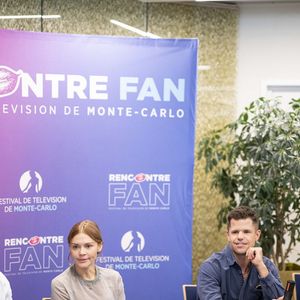 Ricky Whittle et la chanteuse française Shy'm, qui présenteront la cérémonie des Nymphes d'Or le 17 juin, lors d'une rencontre avec le public lors du 64ème Festival de Télévision de Monte Carlo au Grimaldi Forum de Monaco.

© Pierre Perusseau / Osuna / Bestimage