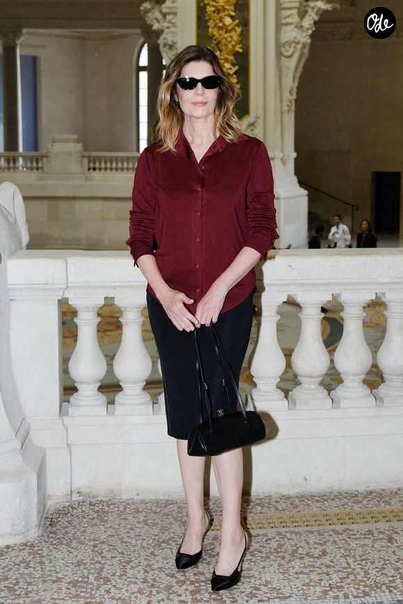 Chiara Mastroianni au premier défilé Chanel "Collection Haute Couture Automne/Hiver 2026-2027" lors de la Fashion Week de Paris, le 7 juillet 2026

© Pauline Mourey / Bestimage