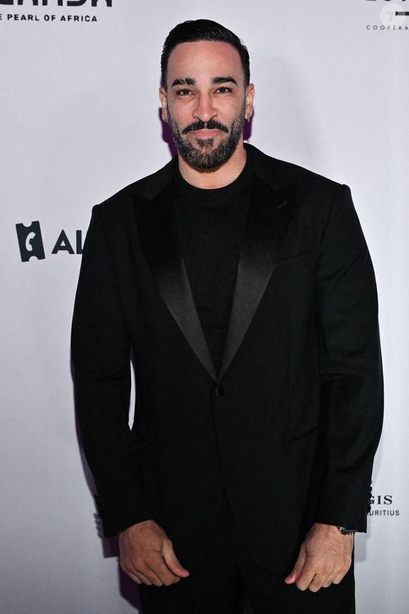 Adil Rami à la soirée Akili Mirari avant le 79e Festival de Cannes à Cannes, France, le 13 mai 2026. Photo par Julien Reynaud/APS-Medias/Abacapress