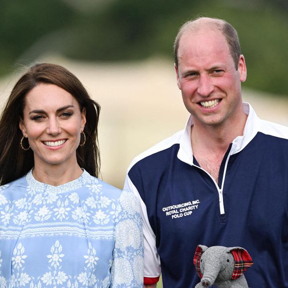 Le Prince de Galles et la Princesse de Galles participent à la Out-Sourcing Inc. Royal Charity Polo Cup 2023 au Guards Polo Club. Le match sera disputé dans le but de collecter des fonds et de sensibiliser le public à onze organisations caritatives soutenues par le Prince et la Princesse de Galles. Windsor, Royaume-Uni, 6 juillet 2023. © Doug Peters/Empics/ABACAPRESS.COM
