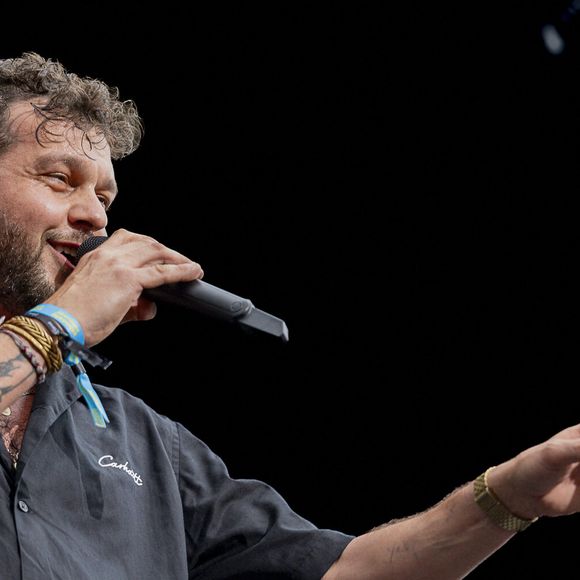 Claudio Capéo est en concert sur la scène du festival du Printemps de Pérouges au château de Saint Maurice de Remens le 29 juin 2024.

© Sandrine Thesillat / Panoramic / Bestimage
