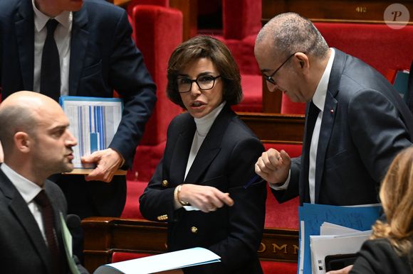 Rachida Dati - Séance de questions au gouvernement à l'assemblée nationale à Paris, France, le 13 janvier 2026. © Lionel Urman/Bestimage