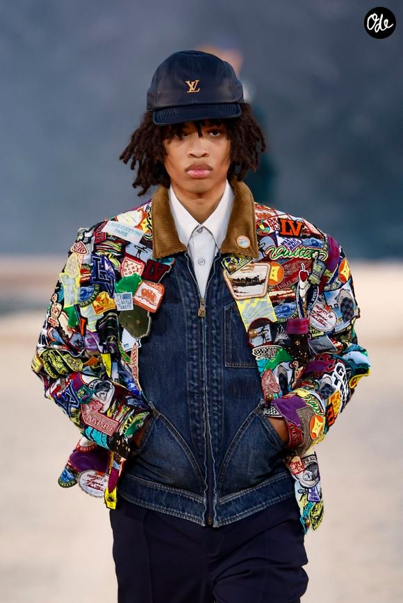 Défilé de mode Louis Vuitton Prêt à Porter Collection Homme Printemps/Été 2027 lors de la Fashion Week de Paris, à la Cité Internationale Universitaire de Paris, France, le 23 juin 2026. © Bestimage