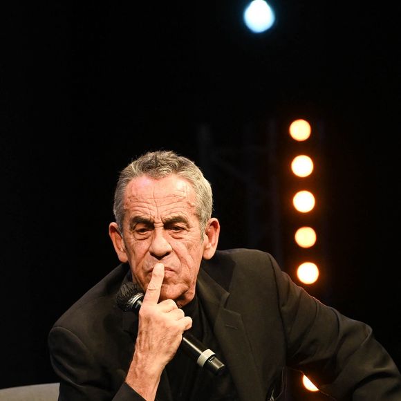 Exclusif -  Thierry Ardisson a donné une conférence vendredi 28 janvier dans le cadre du PIDS Enghien (Pids Enghien - Le festival des effets spéciaux) à propos de sa nouvelle émission « Hôtel du temps ». Elle arrivera en mai sur France 2
© Guirec Coadic / Bestimage