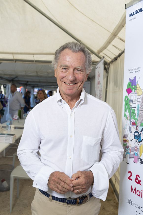 Exclusif - William Leymergie - Festival des Livres et des Artistes organisé par l'association "Lecture pour Tous" engagée dans la lutte contre l'illettrisme au Mail Branly à Paris le 2 juillet 2022. © Pierre Perusseau / Jack Tribeca / Bestimage