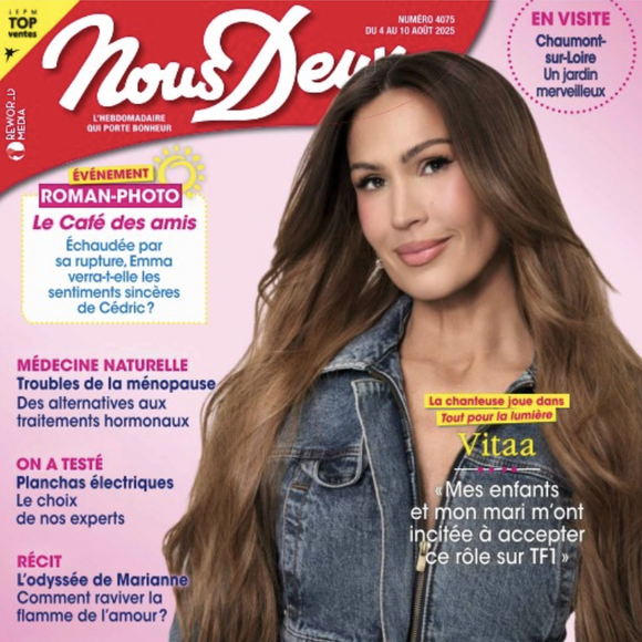 Couverture "Nous deux" du 4 août 2025 avec Vitaa