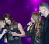 Exclusif - Rose, Helene Segara, Pierre Lapointe, Julie Zenatti pour les surprises lors de l'enregistrement de l'émission "La Boîte à secrets", présentée par F.Bollaert et diffusée le 2 janvier 2026 sur France 3, dans les studios du Lendit à Saint-Denis, France, le 1er décembre 2025. © Cyril Moreau/Bestimage