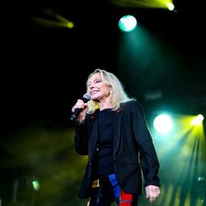 Veronique Sanson inaugurera la scène de L'Arena5 à Bruxelles pour des concerts en plein air tout au long de l'été. Le premier concert sur l'Arena5, la nouvelle salle de concert en plein air située sur la place de Belgique au Heysel, aura lieu le jeudi 22 juillet. L'objectif de cette initiative est de relancer la saison estivale à Bruxelles et l'industrie musicale.  Bruxelles, Belgique, le 23 juillet 2021. Photo par Igor Pliner/bePress Photo Agency/bppa/ABACAPRESS.COM