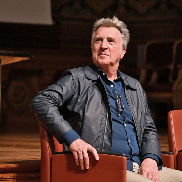 Exclusif - François Cluzet - Vernissage de l'exposition "Les Géants des Glaces" de Michel Bassompierre au musée océanographique de Monaco, le 10 avril 2024. © Bruno Bebert / Bestimage