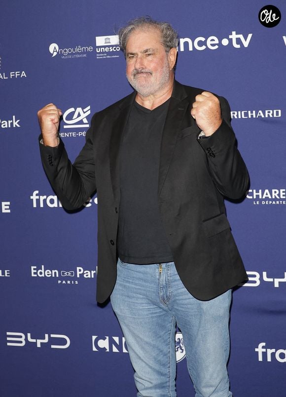 Gustave Kervern au Festival du film francophone d'Angoulême, le 24 août 2026. © COADIC GUIREC / BESTIMAGE