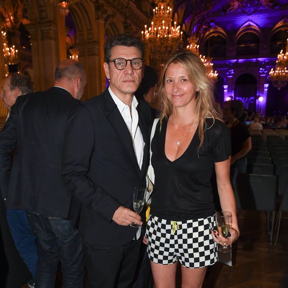 Marc Lavoine et Poniatowski au Fnac Live Festival à l'Hôtel de Ville à Paris, le 6 juillet 2017. © Lionel Urman/Bestimage